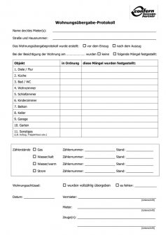 Umzugs-Checkliste