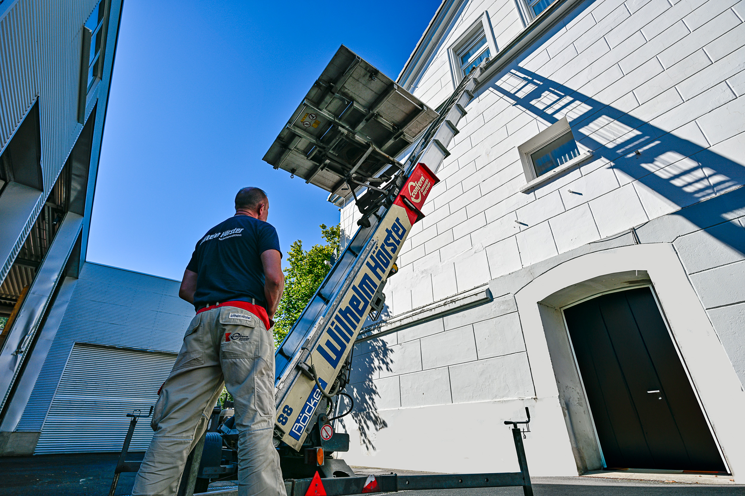 Möbellift / Außenaufzug